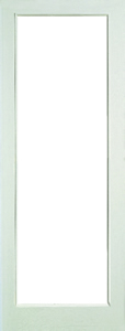 Internal door, Colonist Full Light - White Woodgrain, glazed interior door
